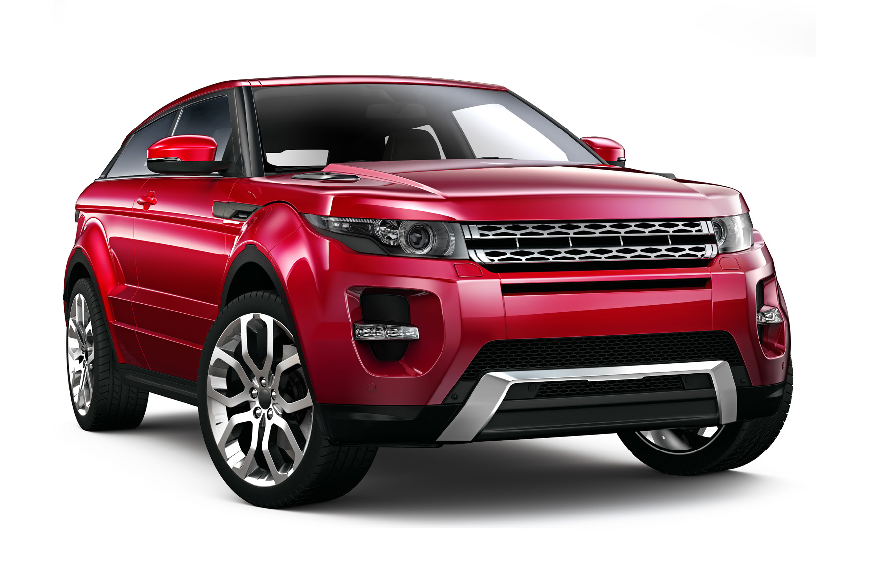 Red Range Rover Evoque with PremiumTech Self-Remove removable window film